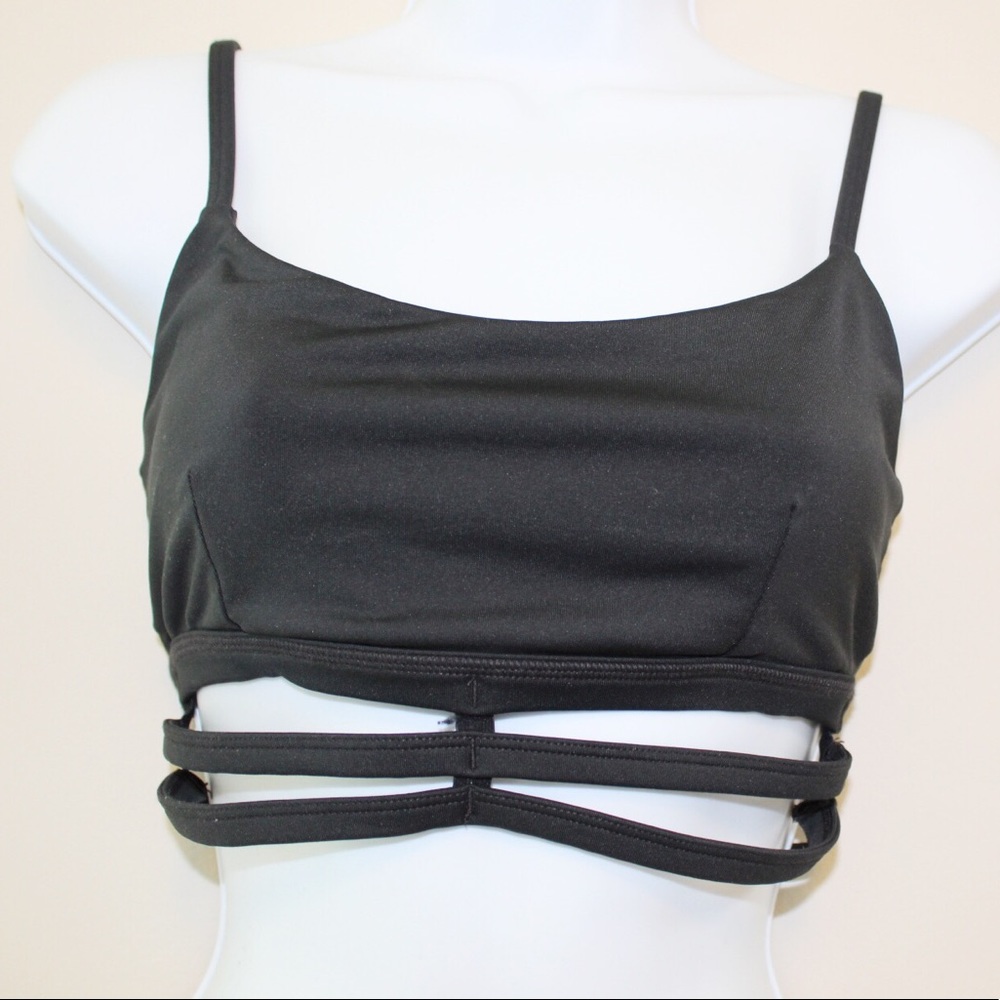 Urban Outfitters Black Sports Bra Medium